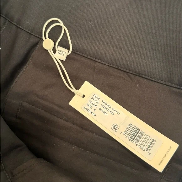 Rebecca Taylor Women's Pleated Short size 8 Corona Black Bramd New with Tag - Picture 4 of 9